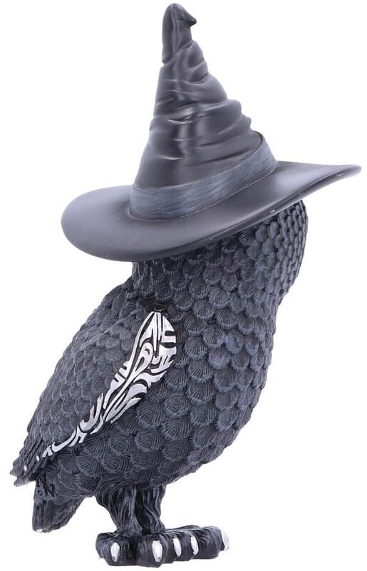 Rock Revival "Owlocen" Statue Black By Nemesis Now