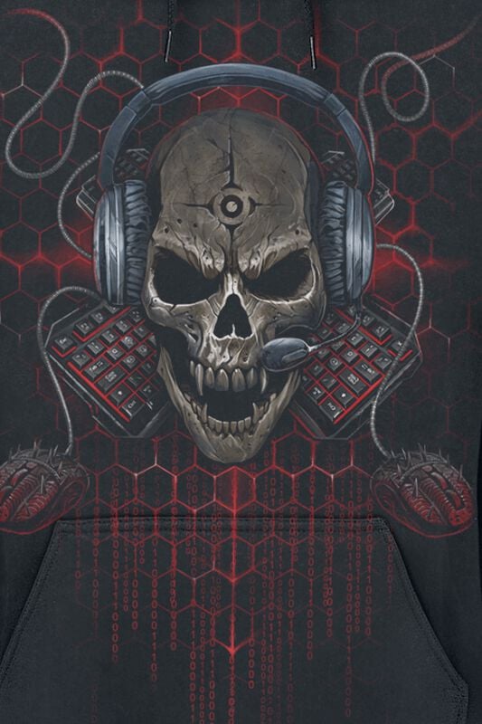 Rock Revival "PC Gamer" Hoodie Black By Spiral
