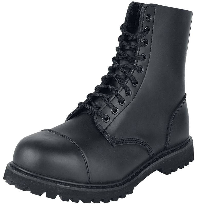 rock revival "Phantom 10 Hole" Boot black by Brandit