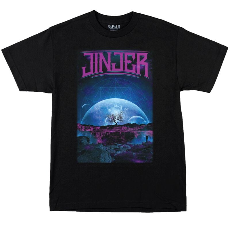 rock revival "Purple Haze" T-Shirt black by Jinjer