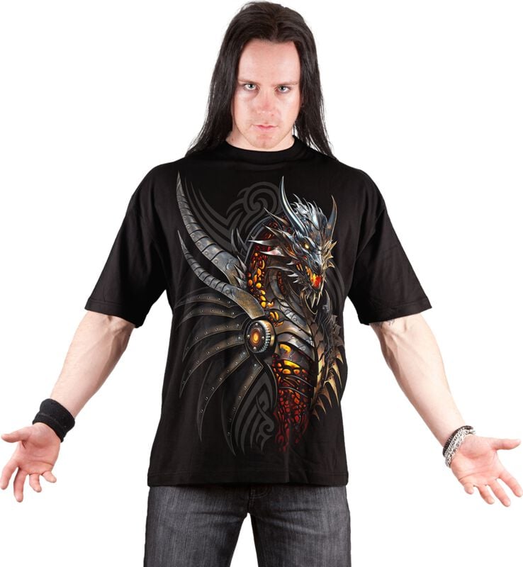 Rock Revival "Razor Back" T-Shirt Black By Spiral