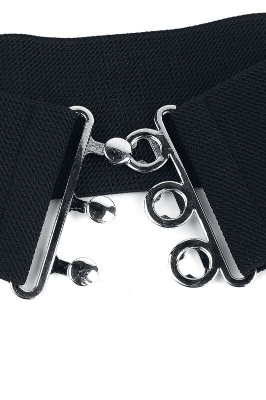 Rock Revival "Retro" Belt Black By Hell Bunny