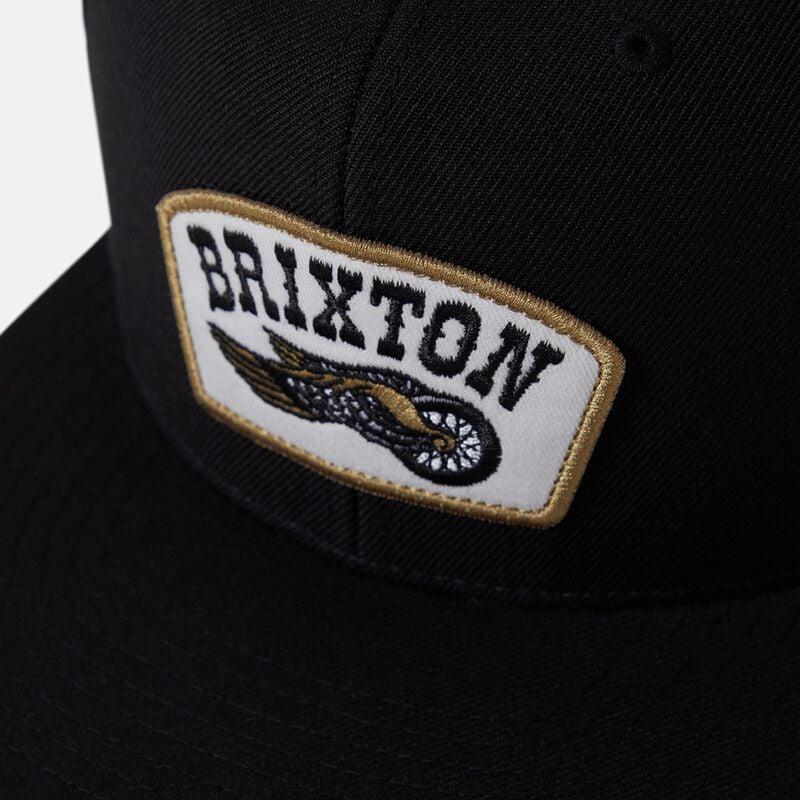 Rock Revival "Roller Snapback" Cap Black By Brixton
