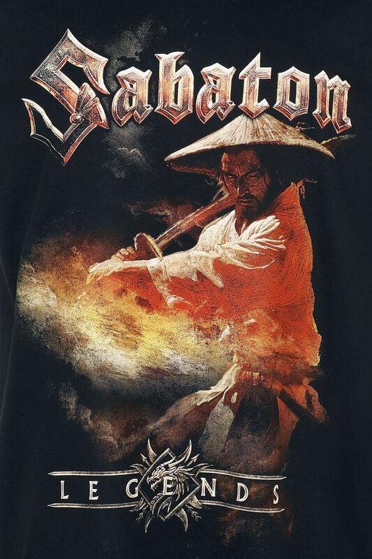 Rock Revival "Samurai" T-Shirt Black By Sabaton
