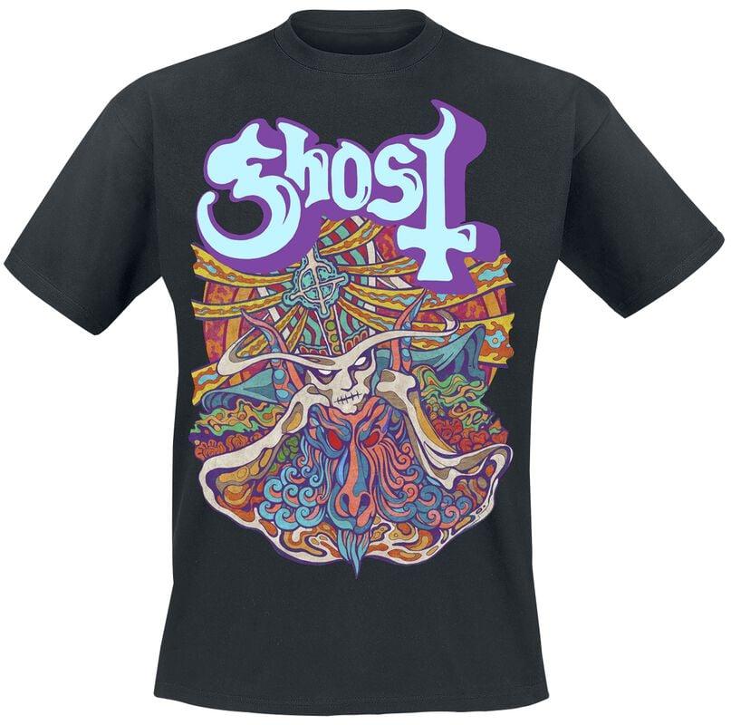 rock revival "Satanic Panic" T-Shirt black by Ghost