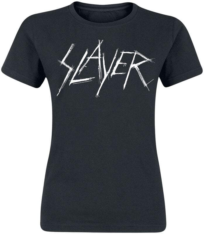rock revival "Scratchy Logo" T-Shirt black by Slayer