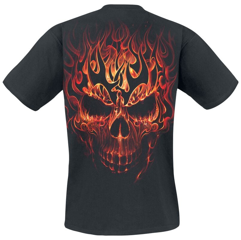 Rock Revival "Skull Blast" T-Shirt Black By Spiral
