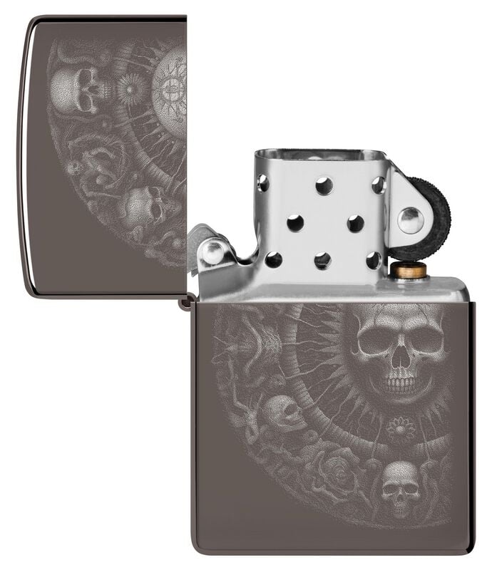 Rock Revival "Skull Mandala" Lighter By ZIPPO