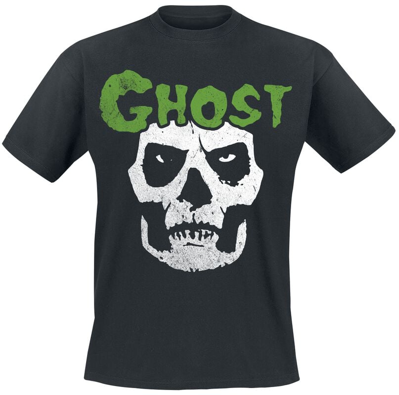 rock revival "Skull" T-Shirt black by Ghost