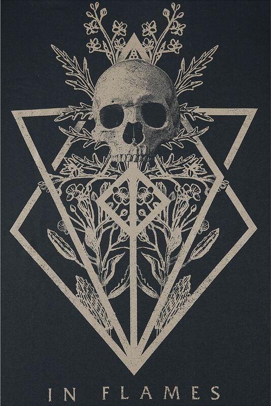 Rock Revival "Skull" T-Shirt Black By In Flames