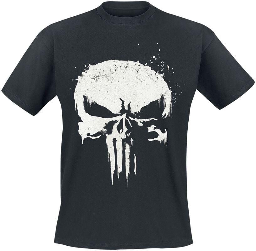 rock revival "Skull" T-Shirt black by The Punisher