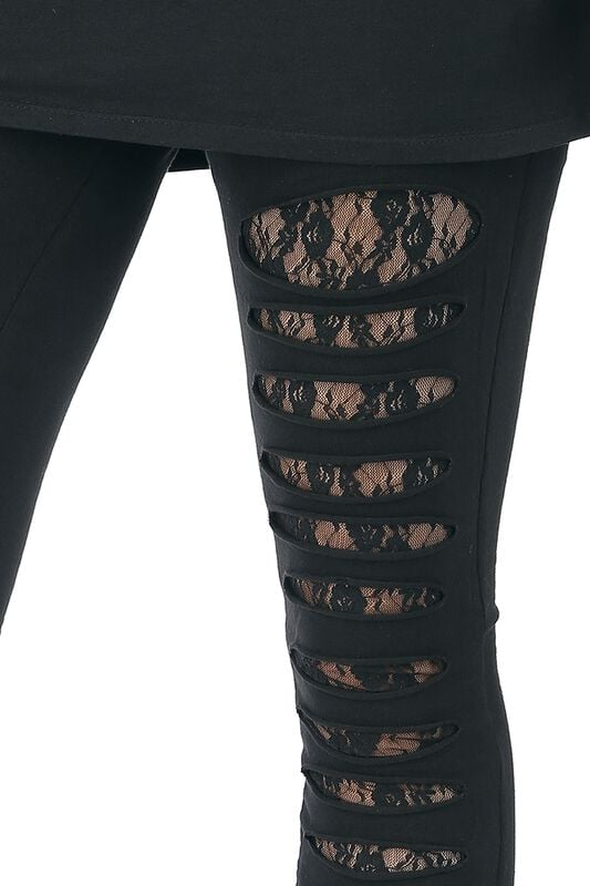 Rock Revival "Slasher" Leggings Black By Vixxsin