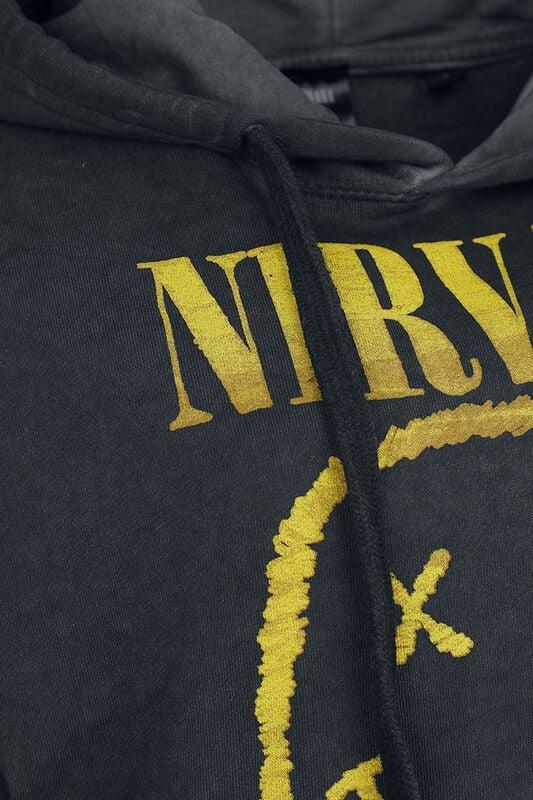 Rock Revival "Smiley" Hoodie Black By Nirvana