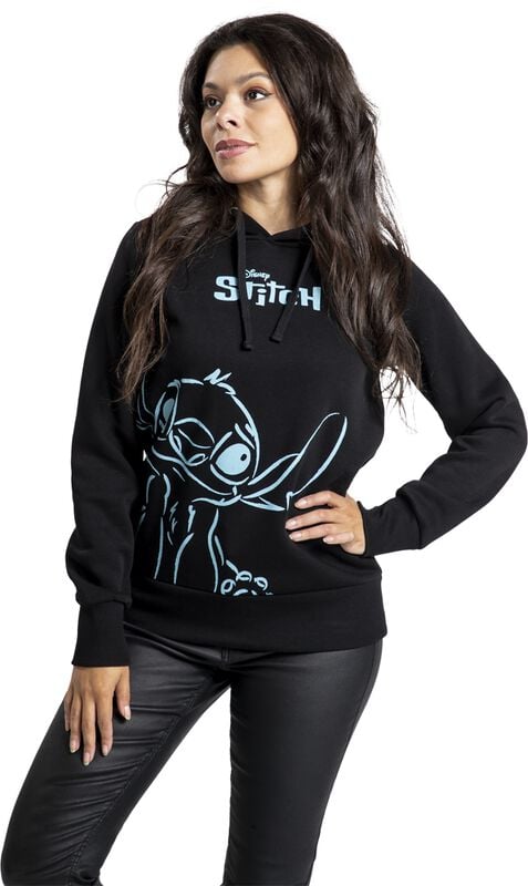 Rock Revival "Stitch" Hoodie Black By Lilo & Stitch