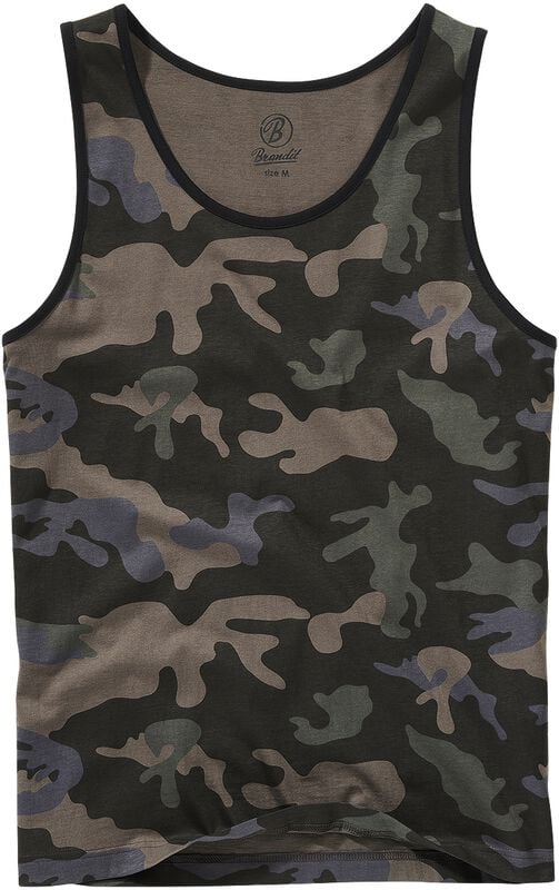 rock revival "Tank Top" Tanktop dark camo by Brandit