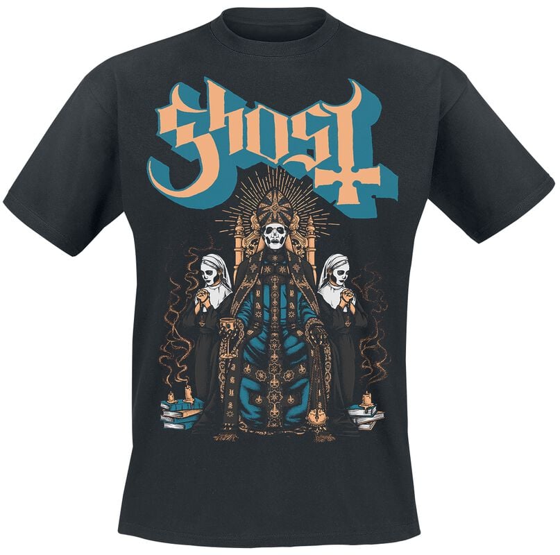 rock revival "Throne" T-Shirt black by Ghost