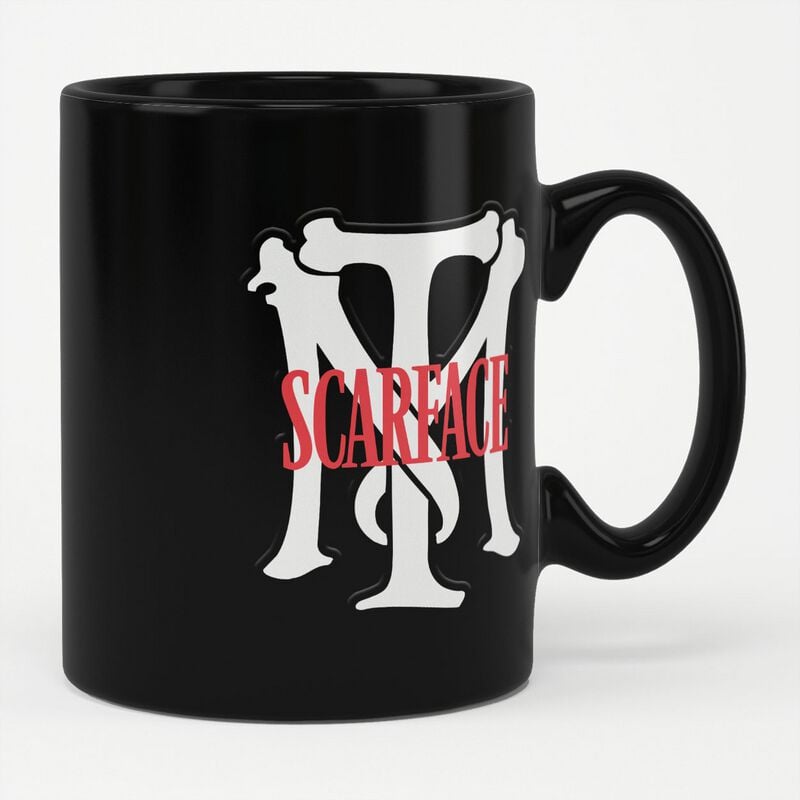 rock revival "Tony Montana" Cup black by Scarface