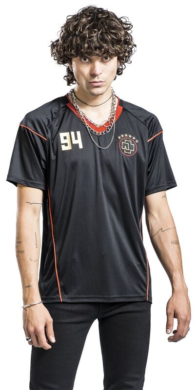 Rock Revival "Trikot" Jersey Black-red By Rammstein