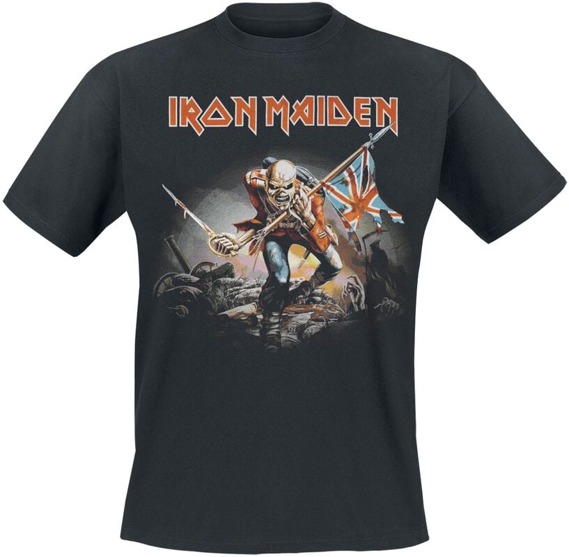 rock revival "Trooper" T-Shirt black by Iron Maiden