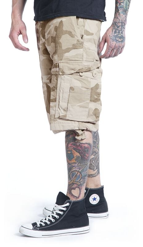rock revival "Vintage Shorts" Shorts sand by Brandit