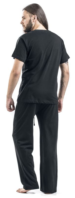 Rock Revival "Wolf Chi" Pyjama Black By Spiral