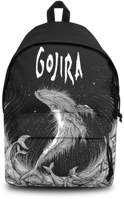 rock revival "Woodblock Whale" Backpack by Gojira