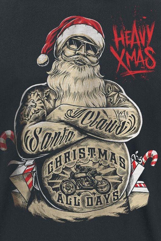 Rock Revival "Xmas" T-Shirt Black By Gasoline Bandit