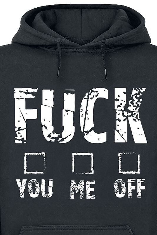 Rock Revival "You Me Off" Hoodie Black By Slogans