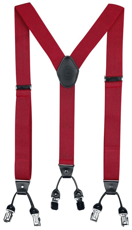 Rock Revival "Rockabilly Braces" Braces Red By Banned Alternative