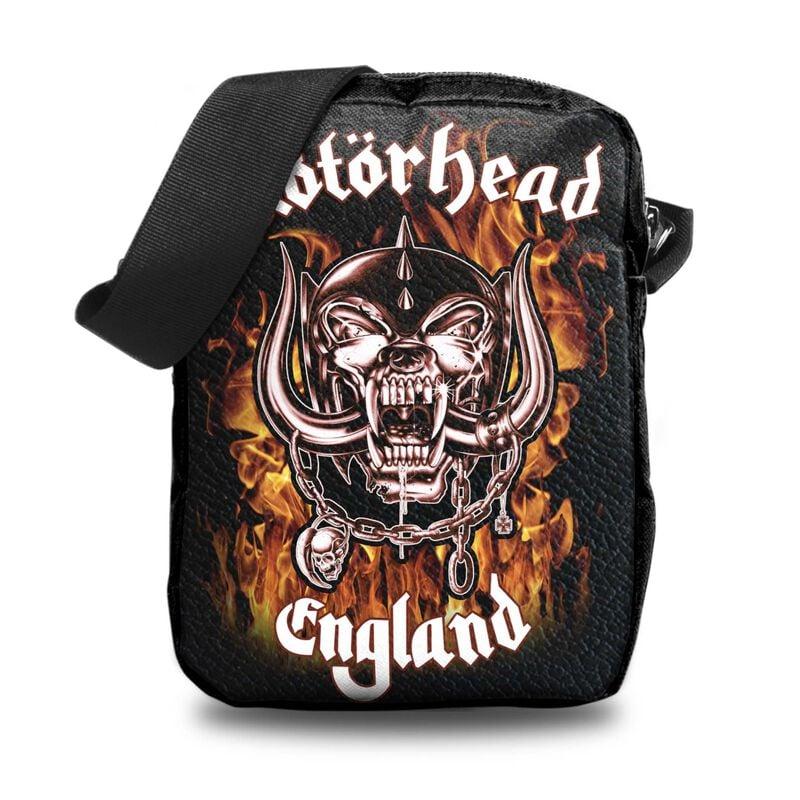 rock revival "Rocksax - England Fire" Shoulder Bag black by Motörhead