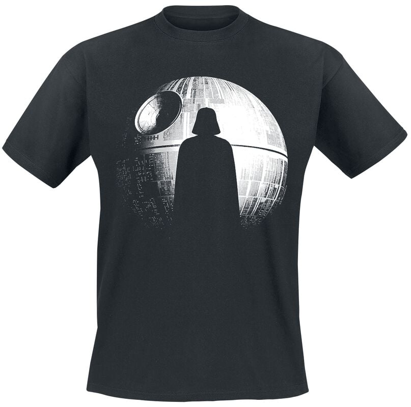 rock revival "Rogue One - Death Star silhouette" T-Shirt black by Star Wars