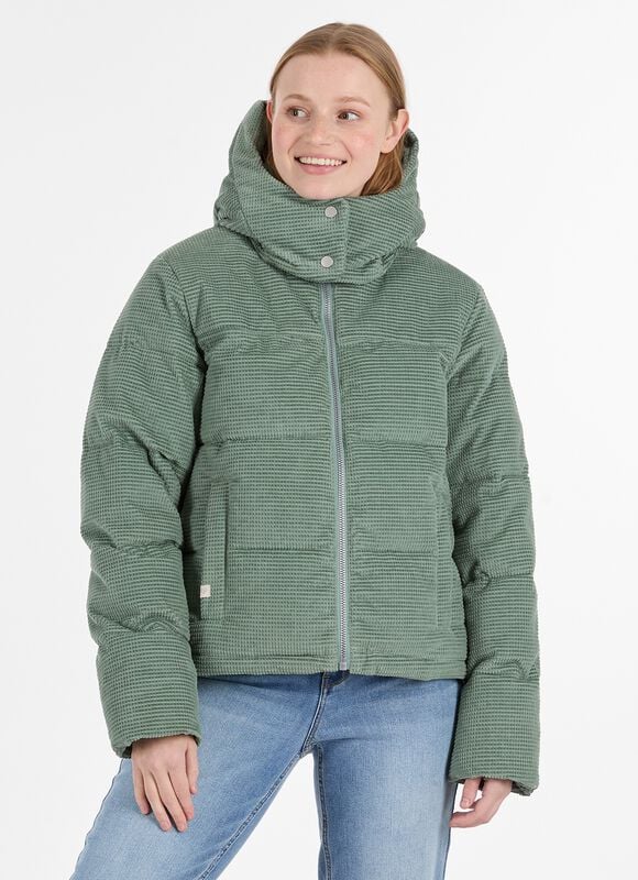 rock revival "Roobie Cordy" Winter Jacket green by Ragwear