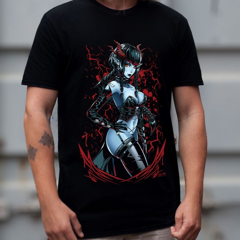 rock revival "Ruby" T-Shirt black by Requiem Collective
