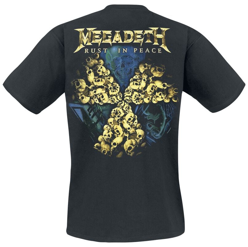 Rock Revival "Rust In Peace" T-Shirt Black By Megadeth