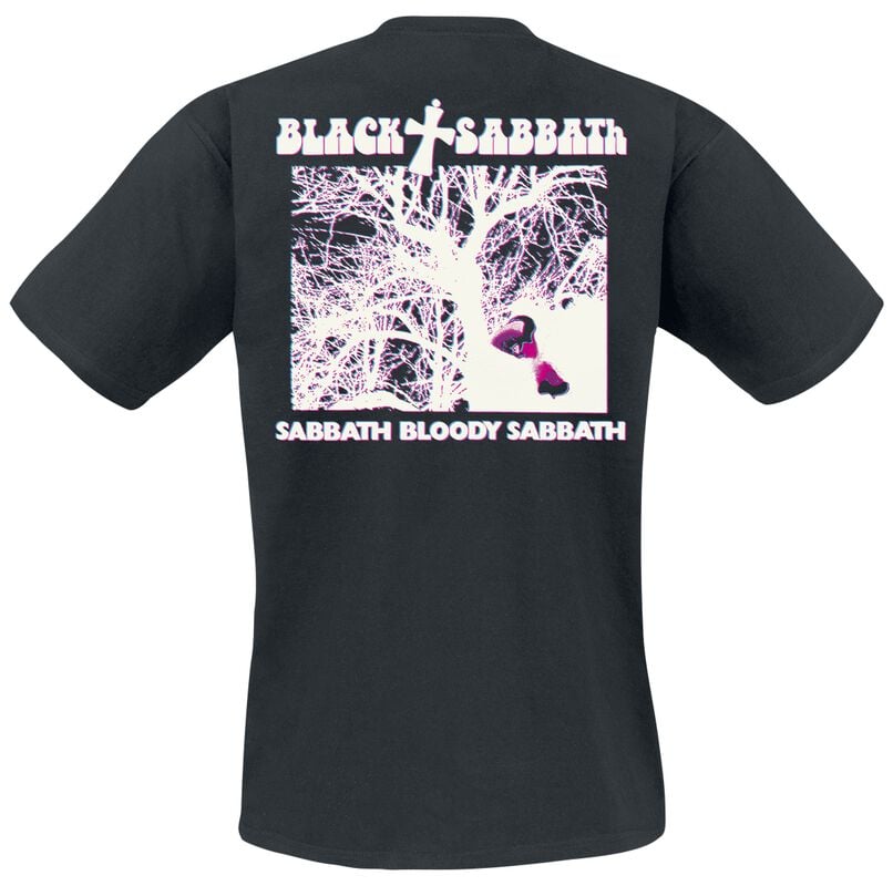Rock Revival "Sabbath Bloody Sabbath Trees" T-Shirt Black By Black Sabbath