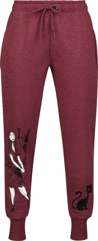 rock revival "Sally" Tracksuit Trousers mottled red by The Nightmare Before Christmas