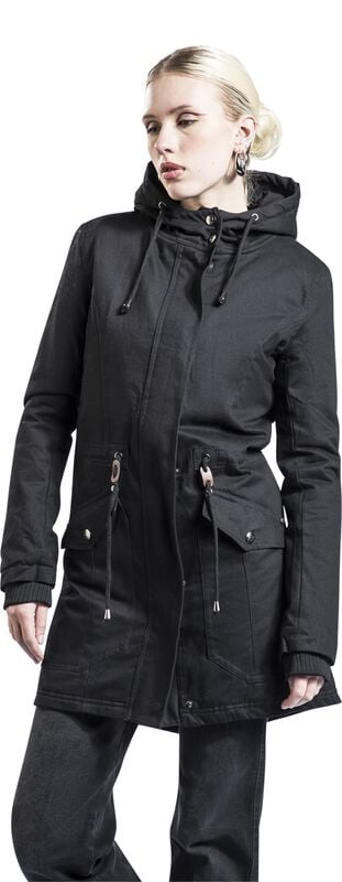 rock revival "Same Old Story" Winter Jacket black by RED by EMP