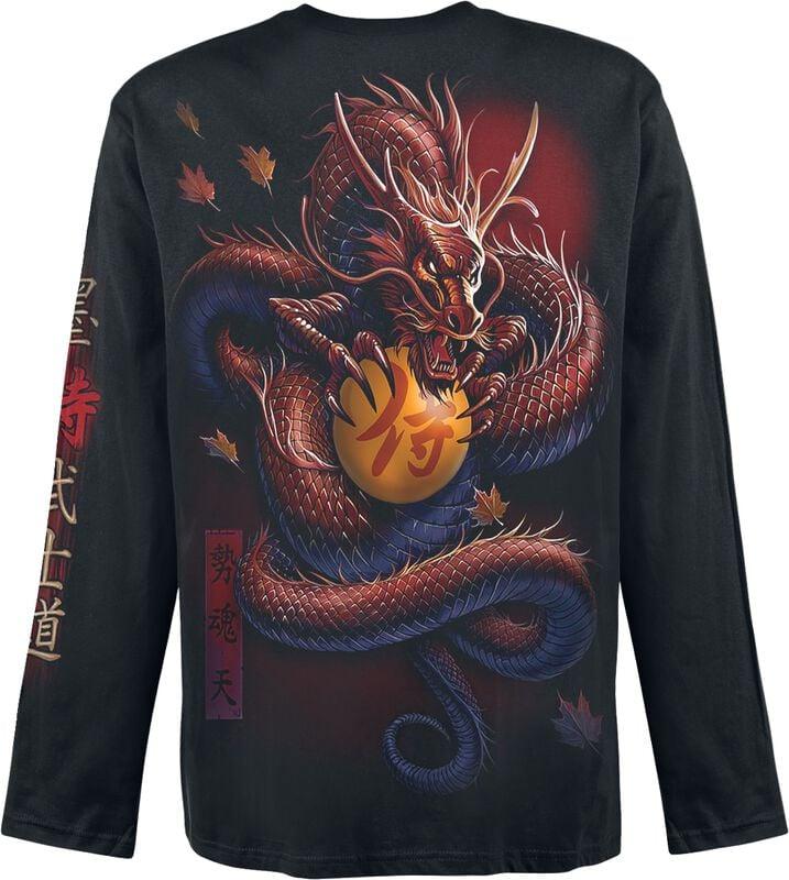 Rock Revival "Samurai" Long-sleeve Shirt Black By Spiral