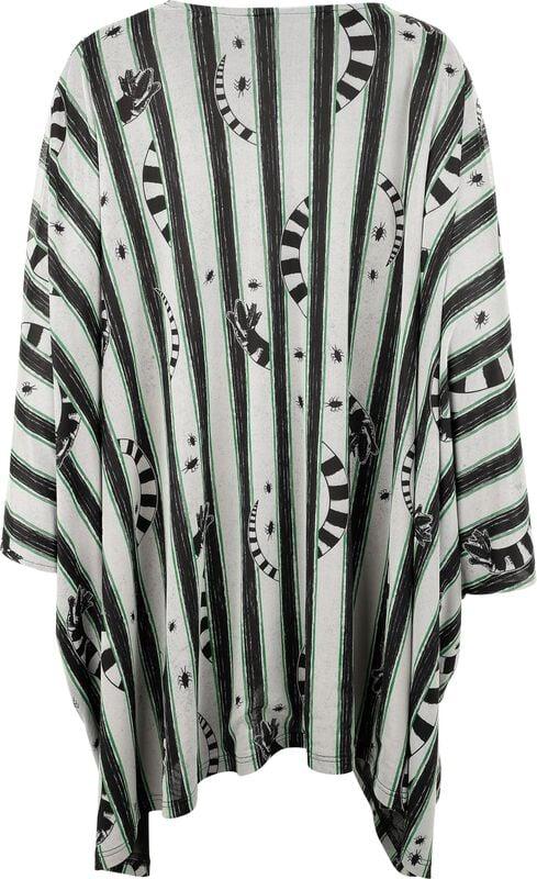 Rock Revival "Sandworm" Cardigan Black-white By Beetlejuice