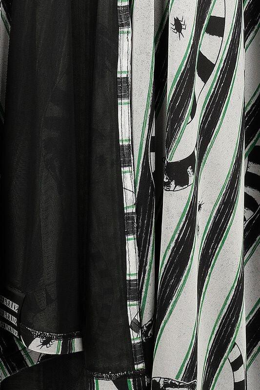 Rock Revival "Sandworm" Cardigan Black-white By Beetlejuice