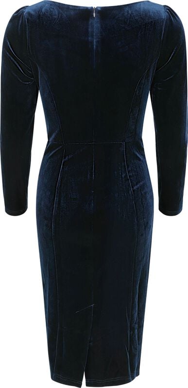 Rock Revival "Saphira Dress" Midi Dress Blue By H&R London