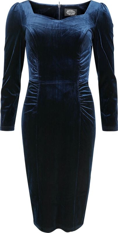 rock revival "Saphira Dress" Midi Dress blue by H&R London