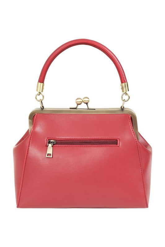 Rock Revival "Scarlett Frame" Handbag Red By Banned Retro