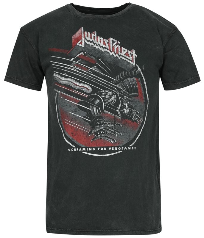 rock revival "SCF" T-Shirt anthracite by Judas Priest