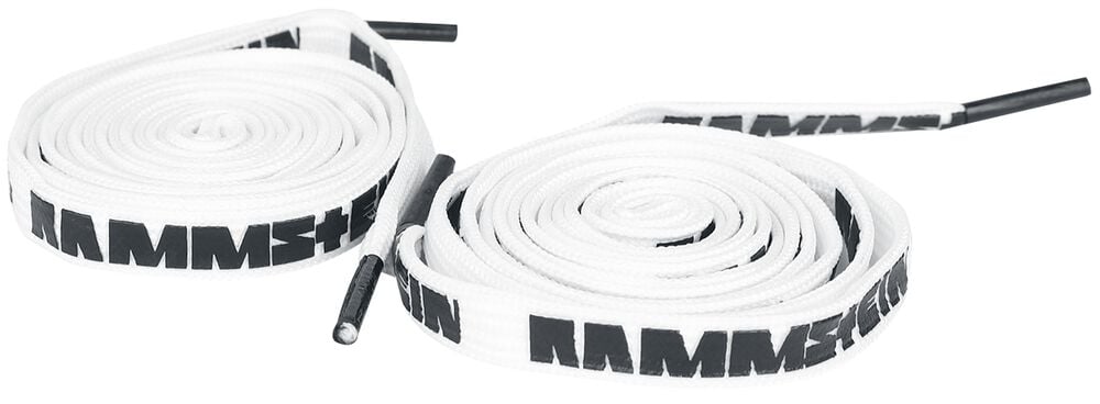 Rock Revival "Schnürsenkel-Box" Shoelaces Black-red-white By Rammstein