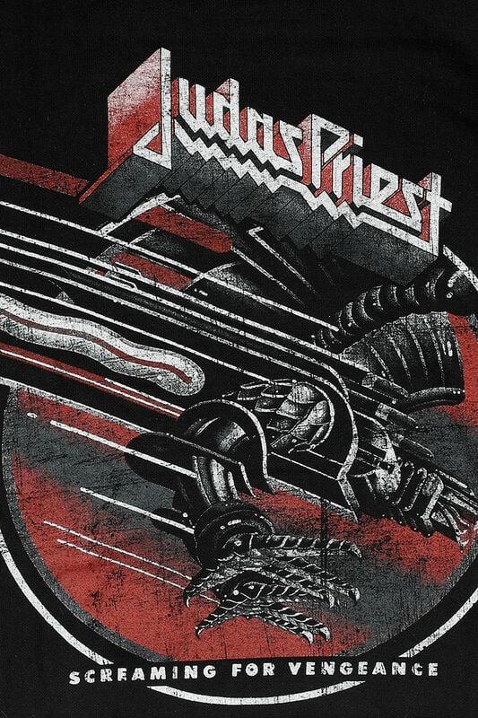 Rock Revival "Screaming For Vengeance" Hoodie Black By Judas Priest