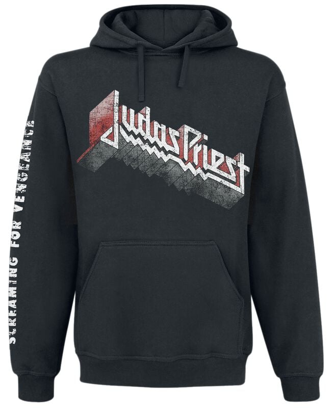 rock revival "Screaming For Vengeance" Hoodie black by Judas Priest