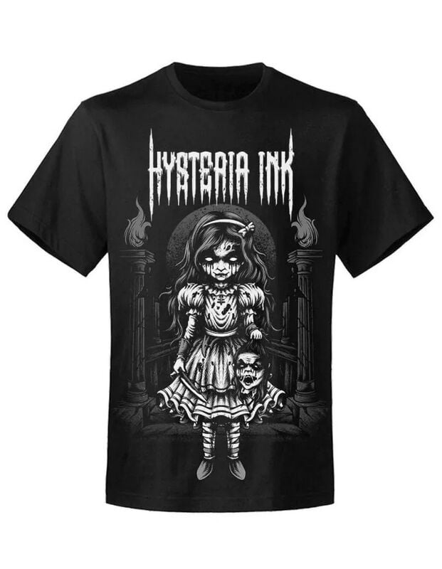 rock revival "Serial Killer Ink" T-Shirt black by Hysteria Ink