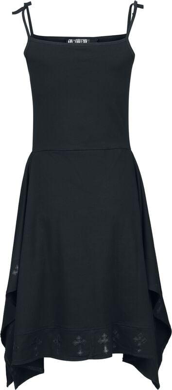 Rock Revival "Severine Dress" Midi Dress Black By Poizen Industries