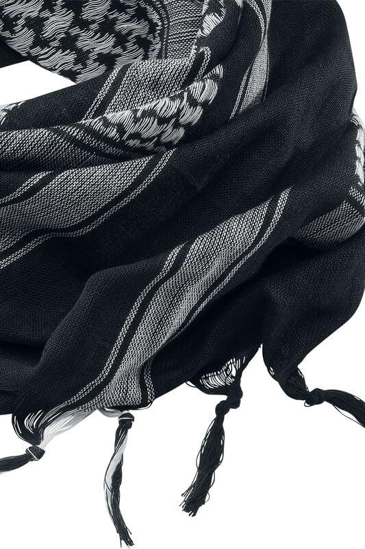 Rock Revival "Shemag Scarf" Scarf Black-white By Brandit